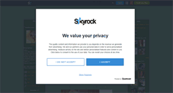Desktop Screenshot of bonbon-rose.skyrock.com