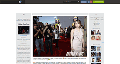 Desktop Screenshot of miiley-raycyrus.skyrock.com