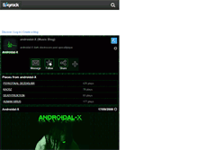 Tablet Screenshot of androidal-x.skyrock.com