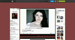 Desktop Screenshot of caroline-tillette.skyrock.com