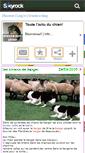Mobile Screenshot of dresse-ton-chien.skyrock.com