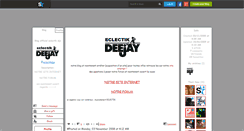 Desktop Screenshot of eclectikdjs.skyrock.com