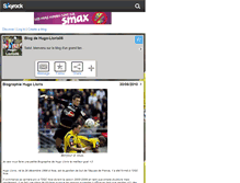 Tablet Screenshot of hugo-lloris06.skyrock.com