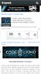 Mobile Screenshot of code-lyoko-evolution.skyrock.com