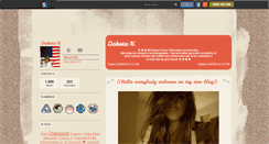 Desktop Screenshot of dakota-k.skyrock.com