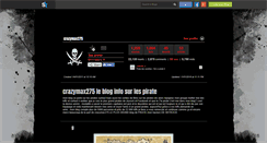 Desktop Screenshot of crazymax275.skyrock.com