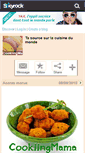 Mobile Screenshot of cookiingmama.skyrock.com