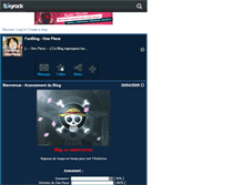 Tablet Screenshot of fanblog-onepiece.skyrock.com