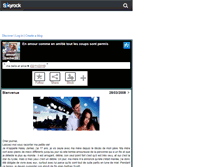 Tablet Screenshot of amour-cacher23.skyrock.com