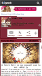 Mobile Screenshot of fairy-tail-misa.skyrock.com