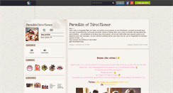 Desktop Screenshot of paradisedirectioner.skyrock.com