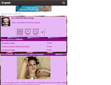 Tablet Screenshot of eva-leonard-officiel.skyrock.com
