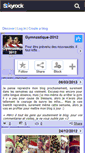 Mobile Screenshot of gymnastique-2012.skyrock.com