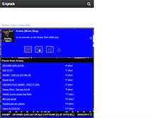 Tablet Screenshot of anamy-west.skyrock.com