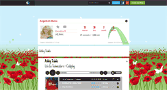 Desktop Screenshot of angelash-music.skyrock.com