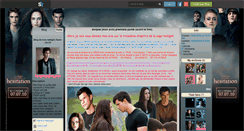 Desktop Screenshot of love-twilight-team-jacob.skyrock.com
