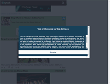 Tablet Screenshot of misstournai.skyrock.com