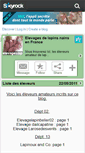 Mobile Screenshot of elevageslapinnain.skyrock.com