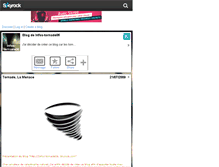 Tablet Screenshot of infos-tornade06.skyrock.com