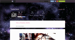 Desktop Screenshot of canibal-panda.skyrock.com