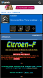 Mobile Screenshot of citroen-f.skyrock.com