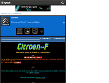 Tablet Screenshot of citroen-f.skyrock.com