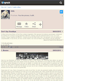Tablet Screenshot of dontsaygoodbye.skyrock.com