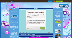 Desktop Screenshot of durex-cadonneenvie.skyrock.com