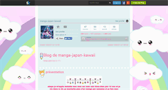 Desktop Screenshot of manga-japan-kawaii.skyrock.com