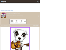 Tablet Screenshot of animal--crossing-nds.skyrock.com