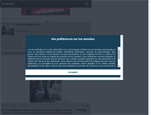 Tablet Screenshot of jonas-brothers-official.skyrock.com