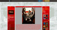 Desktop Screenshot of metallica-musik.skyrock.com