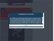 Tablet Screenshot of metallica-musik.skyrock.com