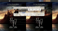 Desktop Screenshot of harrypotter-actu.skyrock.com