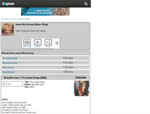Tablet Screenshot of jesse-mcc-4ever.skyrock.com