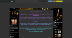 Desktop Screenshot of mystery-diary-love.skyrock.com