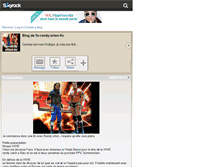 Tablet Screenshot of fic-randy-orton-fic.skyrock.com