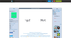 Desktop Screenshot of mot-gif.skyrock.com