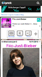 Mobile Screenshot of fiic-just-bieber.skyrock.com