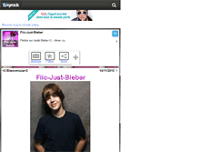 Tablet Screenshot of fiic-just-bieber.skyrock.com