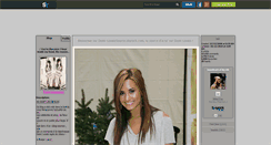 Desktop Screenshot of demi-lovatosource.skyrock.com