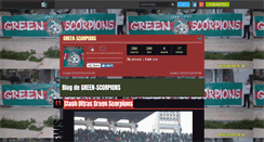 Desktop Screenshot of green-scorpions.skyrock.com