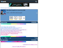 Tablet Screenshot of gael-nouvel-star.skyrock.com
