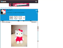 Tablet Screenshot of hellokitty59200.skyrock.com