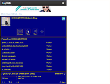 Tablet Screenshot of cheickstarprod.skyrock.com