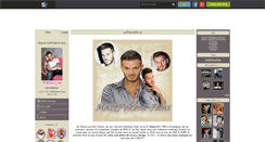 Desktop Screenshot of mattpokora-fans.skyrock.com