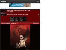 Tablet Screenshot of dark-true-goth.skyrock.com