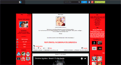 Desktop Screenshot of christina-m-aguilera.skyrock.com