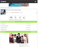 Tablet Screenshot of boys-over-flowers-songs.skyrock.com