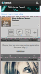 Mobile Screenshot of beau-textes-damour.skyrock.com